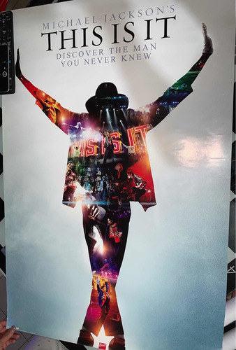 Póster De Cine Michael Jackson This Is It