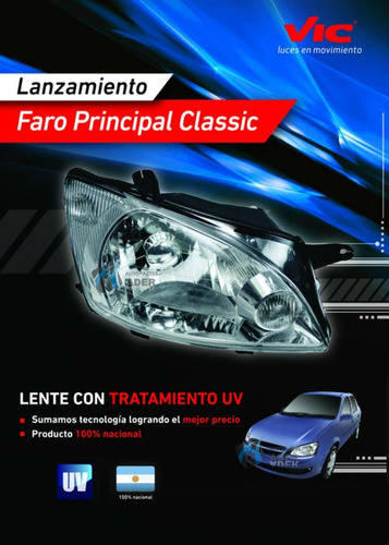 Optica Chevrolet Classic 2010 En Adelante Original Vic