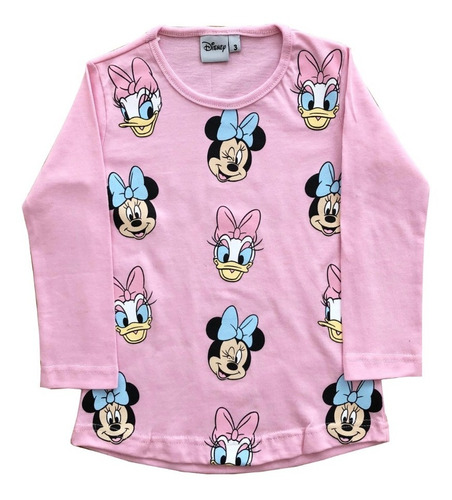 Remera Minnie Disney Niña Original Funnystore