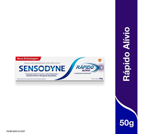 Sensodyne Rápido Alívio 50g Kit C/4