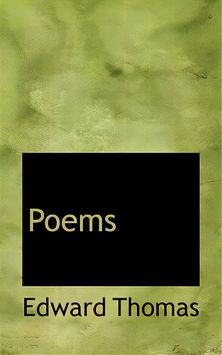 Poems, De Thomas, Pinhorn. Editorial Bibliobazaar, Tapa Blanda En Inglés