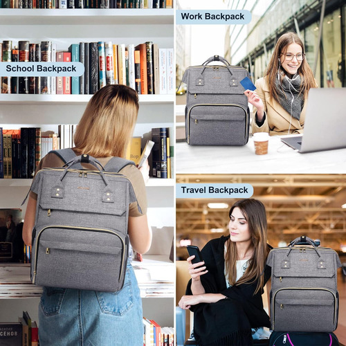 Mochila Lovevook No Aplica Grey Day