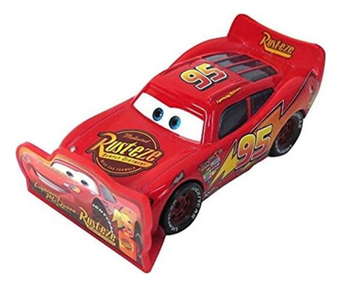 Disney/pixar Cars Lightning Mcqueen Con La Señal Vehículo