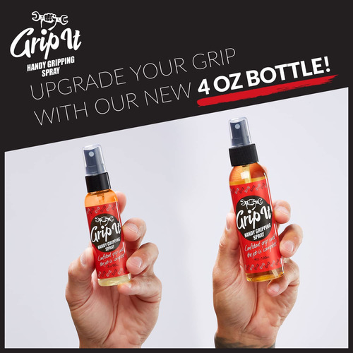 Grip-it - Spray De Agarre De Mano, Mejor Agarre De Poste Par