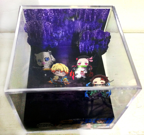 Diorama Cubo - Demon Slayer