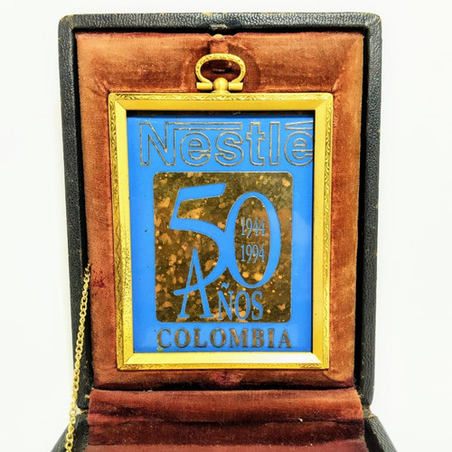 Medalla Nestle Colombia 50 Años Conmemorativa Coleccion
