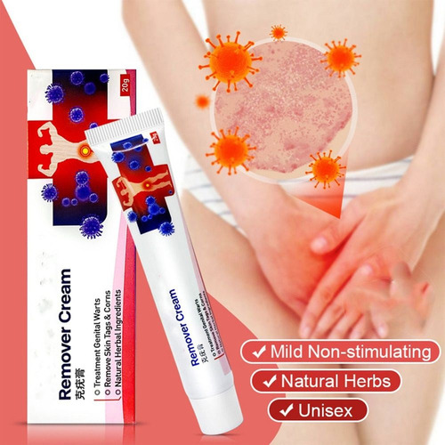 6×pomada Para Eliminar Las Verrugas Del Herpes Genital