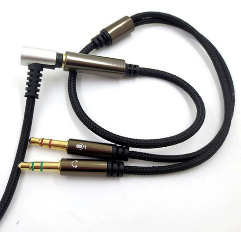 Cable De Repuesto De Audio Para Auriculares, 2 M / 6,5 Plata