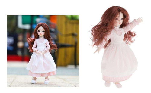 Imagem 3 de 9 de Menina Bebê Bola Conjunta Boneca Criança Brinquedo J