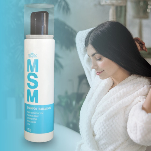 Shampoo Reconstruction Msm Intercelular 250ml Profissional