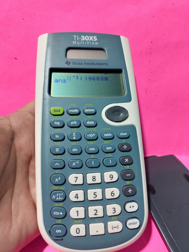 Calculadora Científica Texas Instruments Ti-30xs Multiview Blanco/gris (Usado)