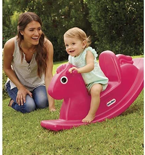 Mecedora Balancin Caballito P/ Niña 83x30x43(h)cm Plastico