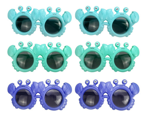 Gafas Divertidas Juego De 6 Vasos Locos Gafas De Sol Tontas