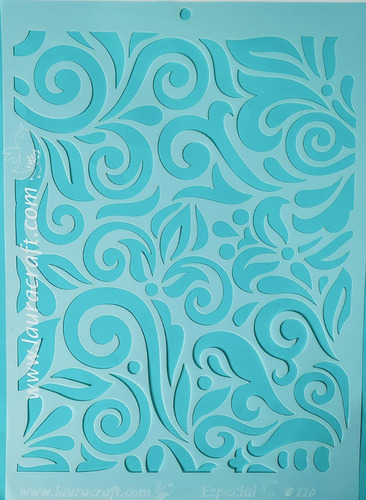 Stencil Laura Craft Set Fondos Mexicanos