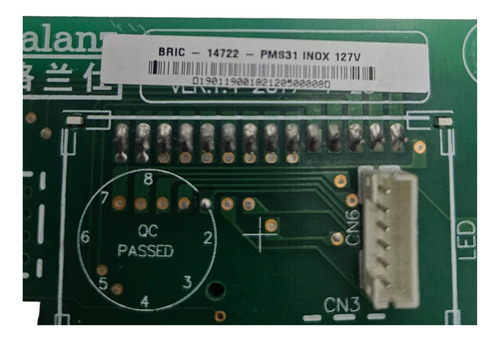 Placa Painel Microondas Philco Pme32 Pms31 Pms27 Mel771 Nova 127v