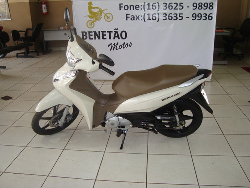 Imagem 4 de 10 de Honda Biz 125 Ex Branco 2019