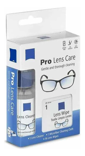 Limpia Lentes Pro. 3 Productos En Una Caja