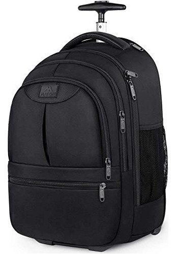 Rolling Backpack,waterproof Wheeled Travel Backpack, Laptop