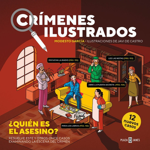 Libro Crimenes Ilustrados: Â¿quien Es El Asesino? - Garci...