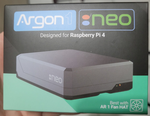 Case Argon 1 Neo Para Raspberry Pi 4 B Refrigeração Passiva (Usado)