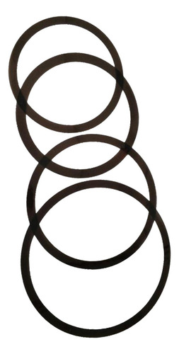 Imagen 2 de 9 de Accesorios Para Parches De Cuero De Negro 10 12 14 16