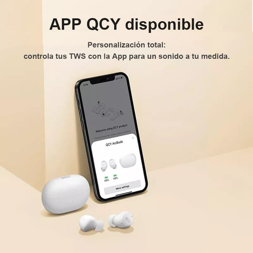 Qcy Ht07 Arcbuds Auriculares V5.2 Cancelación Ruido 40db Anc