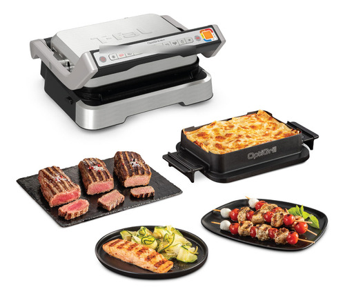 Parrilla Eléctrica T-fal Optigrill 4 En 1, 1800w