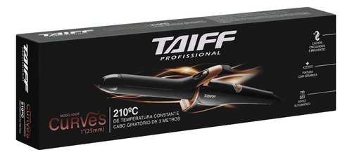 Modelador De Cachos Curves 127/220V Taiff Rapida