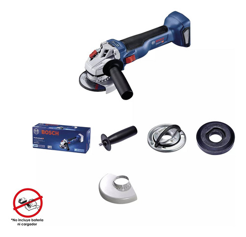 Mini Esmeriladora Angular Inalamb 4.1/2 18v 9000 Rpm M14