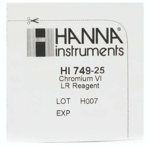 Hanna Instruments Reactivo En Polvo Para Cromo Rb Hi 749-25