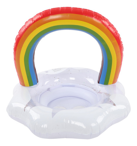 Anillo Flotante Para Niños, Flotador De Natación Con Arcoíri