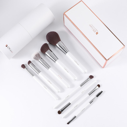 Juego De Brochas De Maquillaje Ducare, 9 Piezas, Brochas De