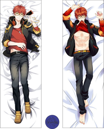 Cojin Dakimakura Mystic Messeng 75x25 Cms 2lados+relleno D75