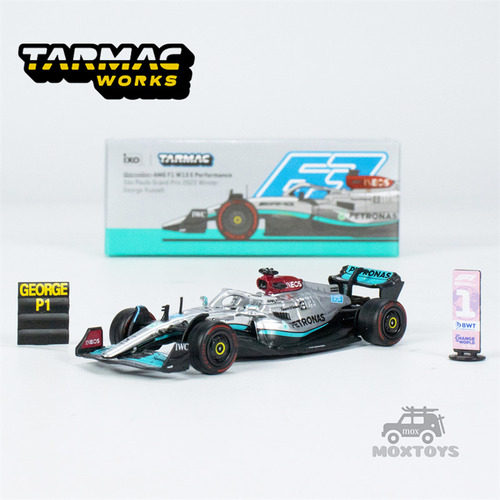 Tarmac Works 1:64 Mb F1 W13 E #63 G.russell São Paulo Gra [u