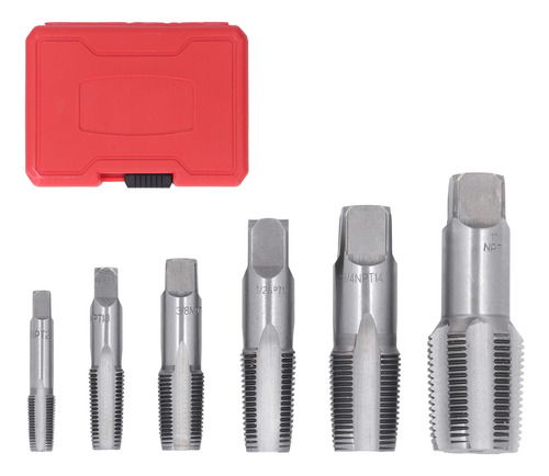 Grifo Npt Pipe, 6 Unidades, 1 Pulgada 3/4 Pulgadas 1/2 Pulga
