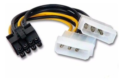 Adaptador Cable 2 Molex A 8 Pines Pci-e Xtatil Belgrano