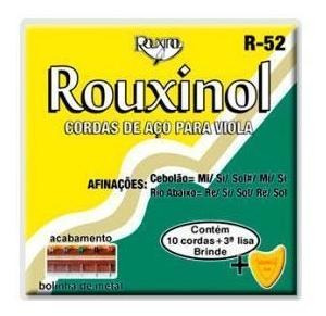 Imagem 3 de 6 de Encordoamento Rouxinol Para Viola R 52