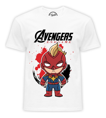 Playera Avengers Endgame Capitana Marvel T-shirt
