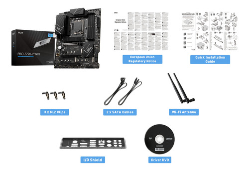 Placa Madre Msi Pro Z790-p Wifi Proseries Atx Lga 1700 Ddr5