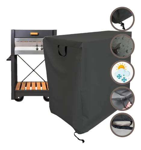 comprar Funda Cobertora Parrilla Angus E480 Electrica Con Base Negro