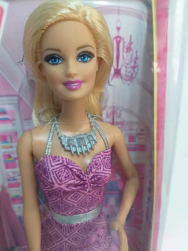 Barbie Fashionistas 2014 Looks Dream House - Vestido Lilás