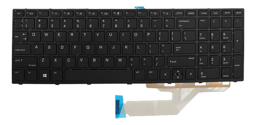Eua Inglês Teclado W/ Se Encaixa Compatível Com Hp Probook