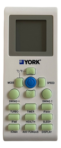 Control York Aire Minisplit Ykr-p/001e Ykr-p/002e Yhge12