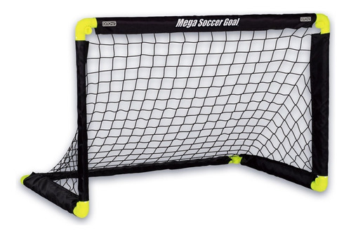 Arco de fútbol Ditoys Mega Soccer Goal de 61cm de largo y 59cm de alto color negro
