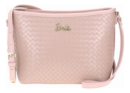 Linda Bolsa Tipo Crossbody Barbie Bandolera Original Rosa