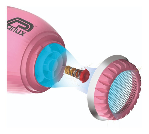 Secador de pelo Parlux Alyon Air Ionizer Tech rosa 220V