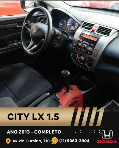 Honda City 1.5 Lx Flex Aut. 4p