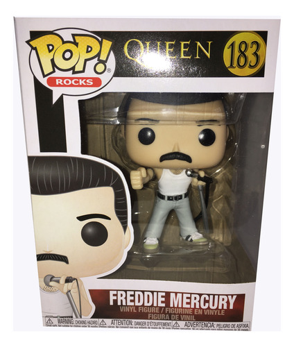 Funko Pop Rocks Queen Freddie Mercury Radio Gaga