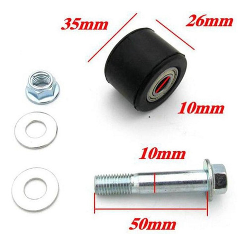 . Rodillo De Cadena Tensor De Polea Universal Mm Para