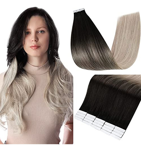 Fshine Hair Extensions Tape In Brown Tape In Qf44r